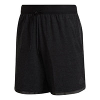 adidas Solid Color Sports Training Shorts Japanese Version Men's Black H61168