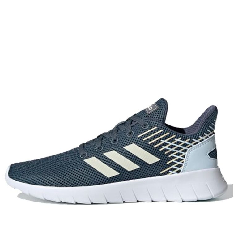 (WMNS) adidas neo Asweerun Grey/Green EG3186