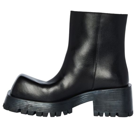 (WMNS) Balenciaga Trooper Boots 'Black' 678816WB9201000