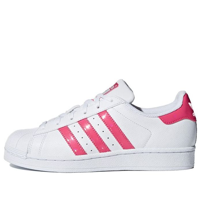 (GS) adidas Superstar J 'Real Pink' DB1210