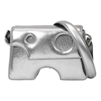 (WMNS) Off-White Burrow 22 Bag 'Silver' OWNN005F21LEA0027200
