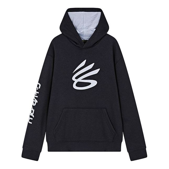(GS) Under Armour Curry Big Splash Po Hoodie 'Black' 1380333