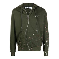 Men's Off-White SS21 Printing Green OMBE008S21FLE0025701