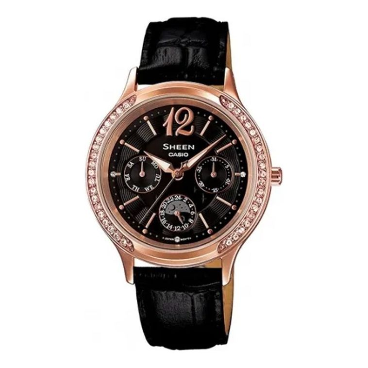 CASIO Female SHEEN Japan / South Korea Fashion Quartz SHE-3030GL-5AU