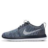 (WMNS) Nike Roshe Two Flyknit 'Collge Navy White-Binary Blue' 844929-401