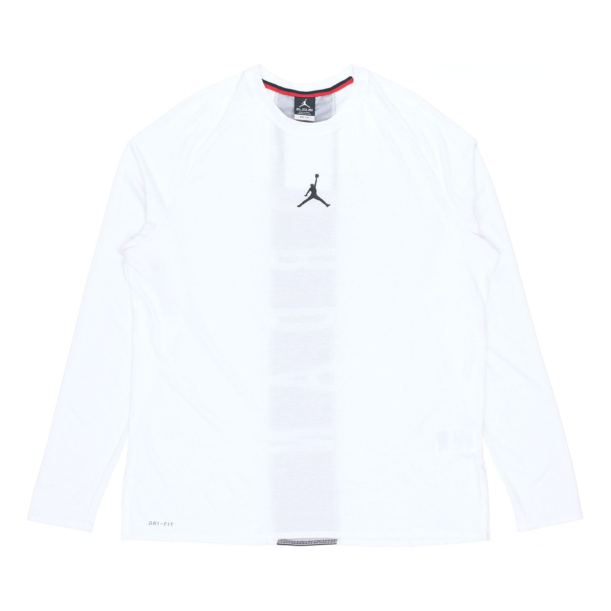 Air Jordan 23 Alpha Dri-Fit Back Printing Long Sleeves White 926437-100