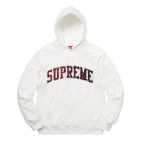 Supreme FW18 Water Arc Hooded Sweatshirt White logo SUP-FW18-202