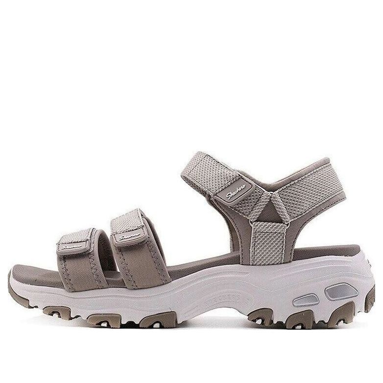 (WMNS) Skechers D Lites Sandals Brown/Chestnut 31657-TPE