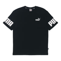PUMA Printed Cotton Blend T-Shirt 'Black' 847721-01