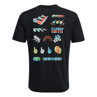 Under Armour Curry Rule Of 3 T-shirt 'Black' 1372840-001