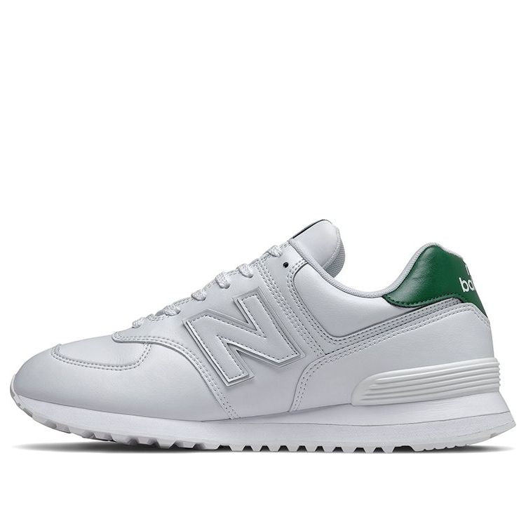 New Balance 574 Series White/Green ML574SNB