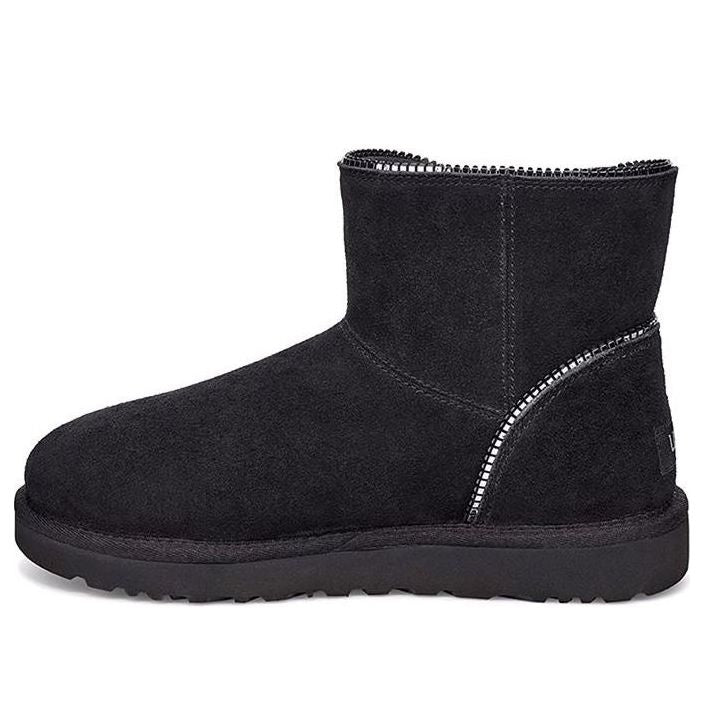 (WMNS) UGG Classic Novelty Mini Florence 'Black' 1110697-BLK