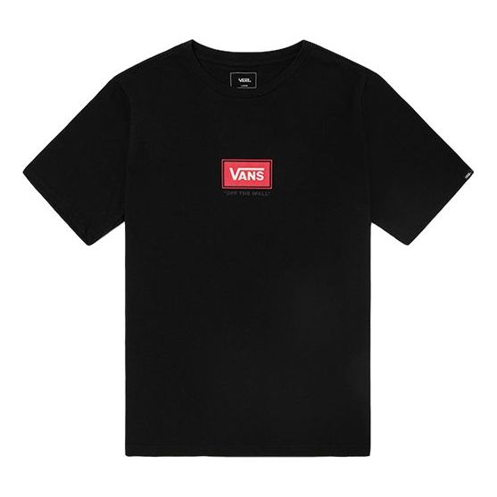 Men's Vans Ap To The Max SS Tee Logo Short Sleeve Black VN0A4P4WBLK