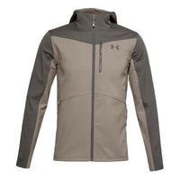Men's Under Armour ColdGear Training Sports Jacket Brown 1355846-200