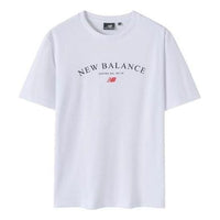New Balance Classic Logo Printed T-Shirt Asia Sizing 'White' NE82N023-WT