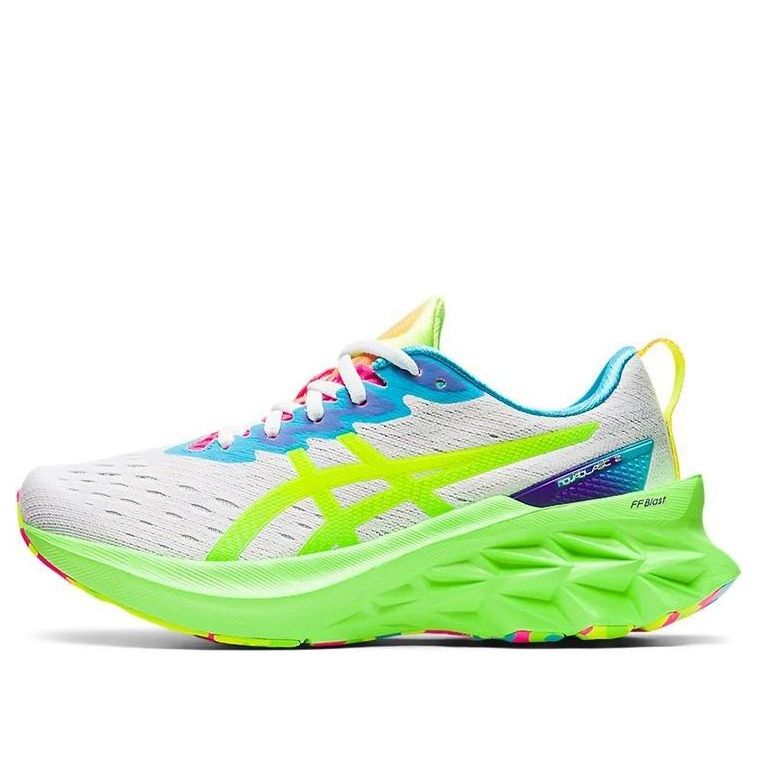(WMNS) ASICS Novablast 2 'White Safety Yellow' 1012B247-100