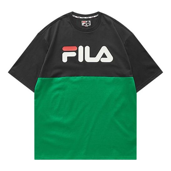 FILA FUSION Minimalistic Loose Short Sleeve Black T11M013103F-BK