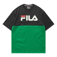 FILA FUSION Minimalistic Loose Short Sleeve Black T11M013103F-BK