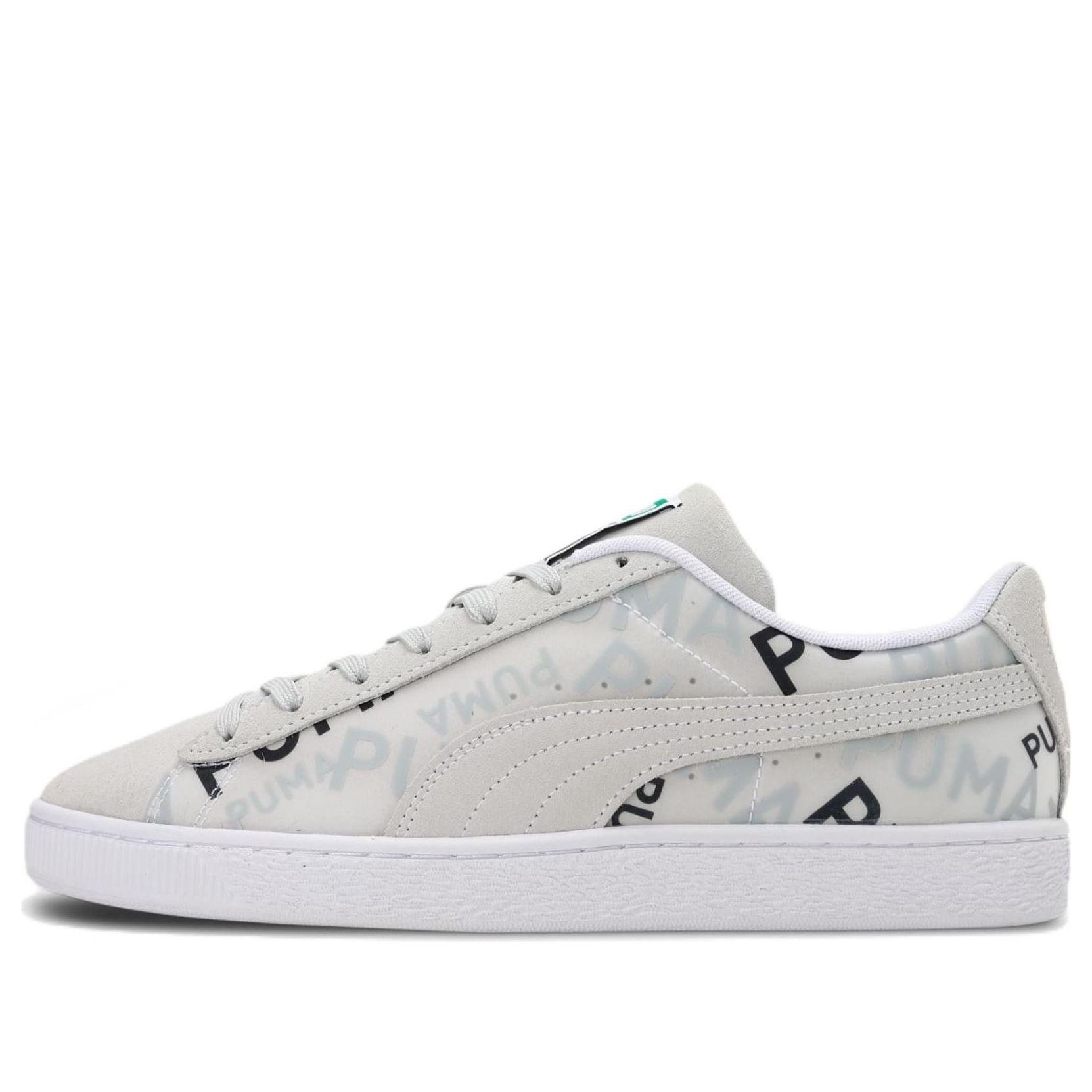 PUMA Suede Double Layer 'Gray Black White' 384896-02