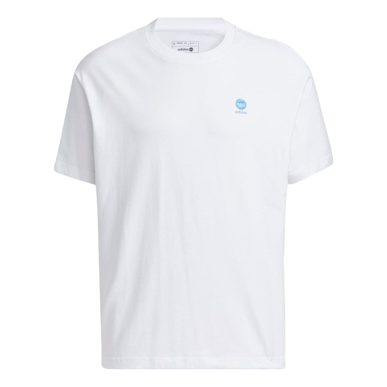 adidas Neo Logo T-Shirts 'White' IB7646