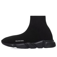 (GS) Balenciaga Speed Sneakers 'Black Knit and Black Sole Unit' 597425W2DB11013