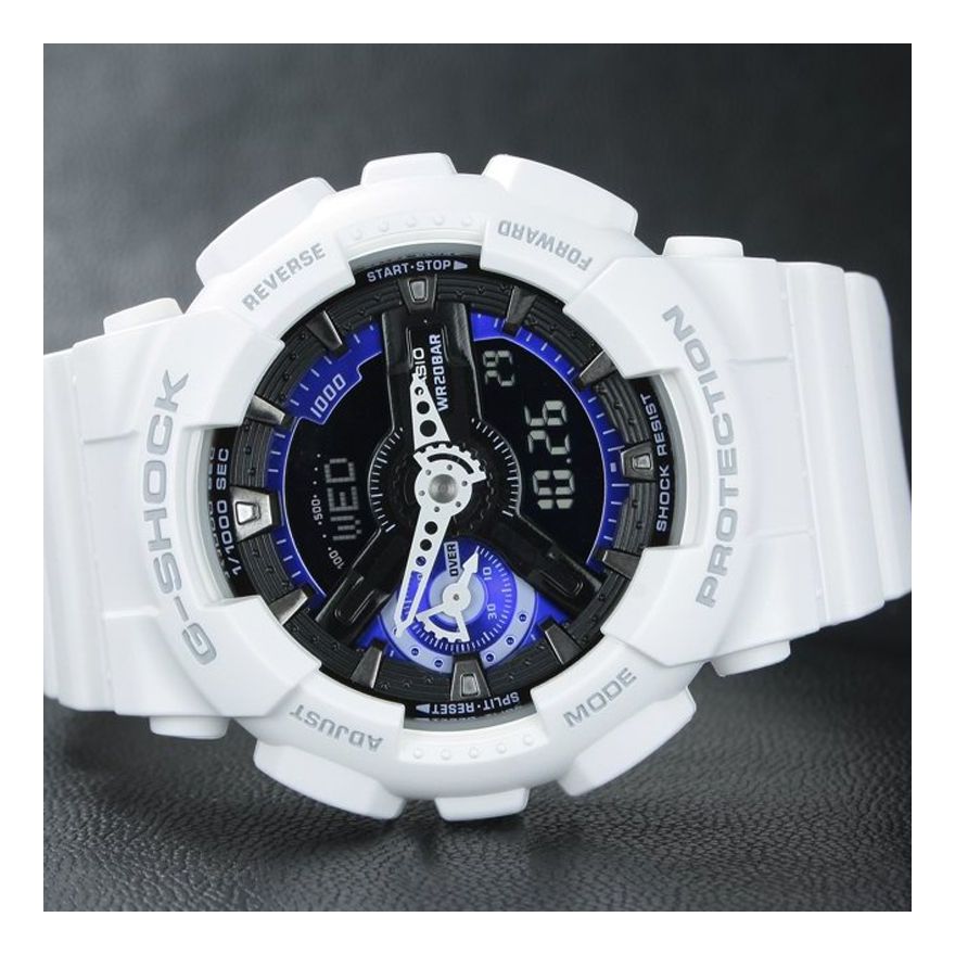CASIO G-Shock Analog-Digital 'White' GMA-S110CW-7A3