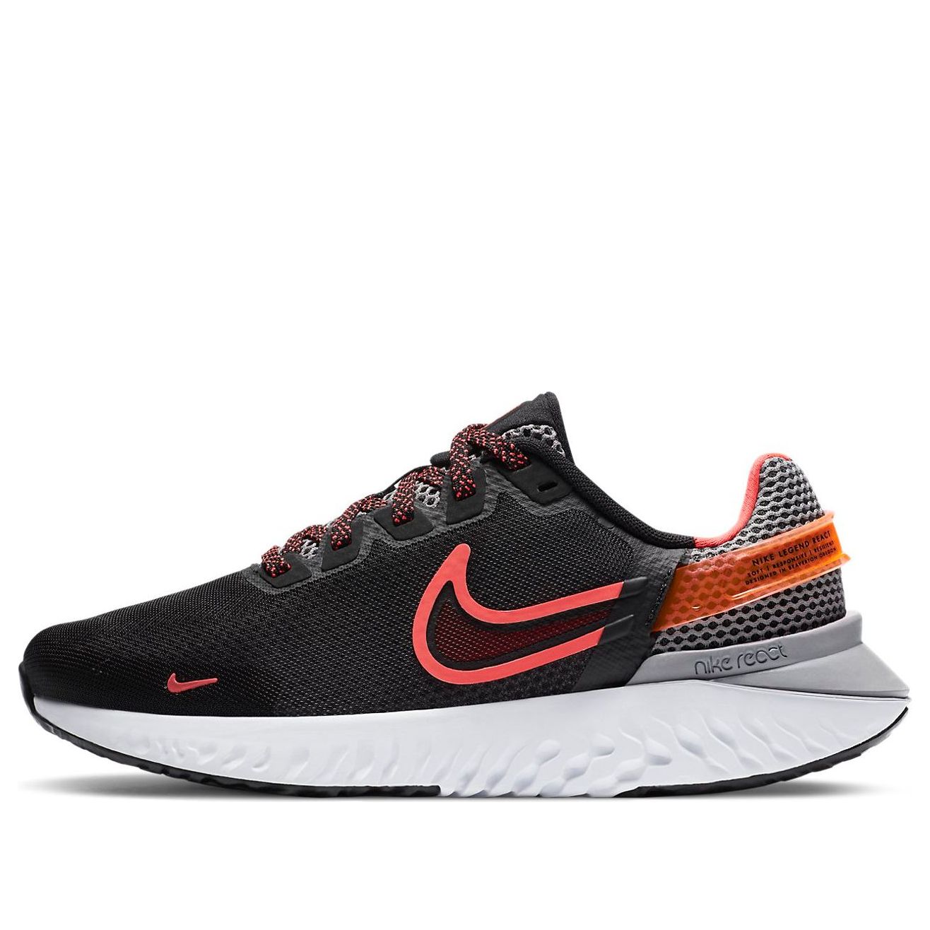 (WMNS) Nike Legend React 3 Black/Orange CK2562-002