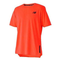 New Balance Q Speed Jacquard Short Sleeve T-Shirt Asia Sizing 'Orange' MT23281-ERE