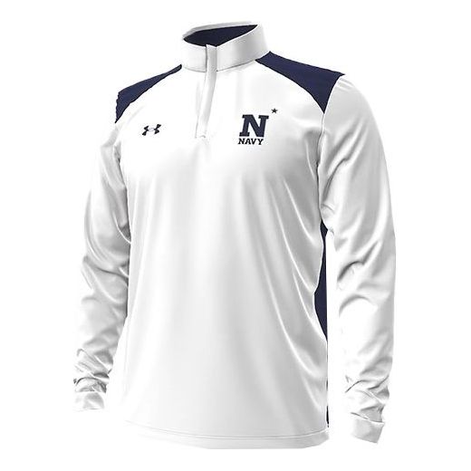 Under Armour Collegiate Ireland  Zip Pullover 'White Navy' 5120662-101