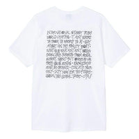 Stussy Say It Loud Logo Short Sleeve Unisex White 1904481-WHITE