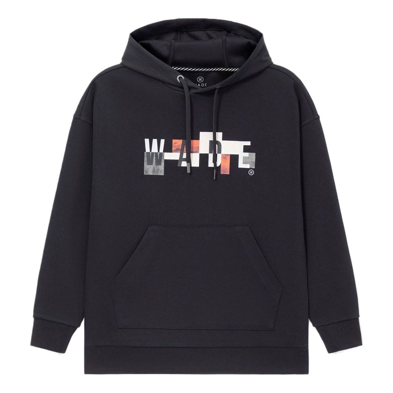 Li-Ning Way Of Wade Graphic Hoodie 'Black' AWDS111-1