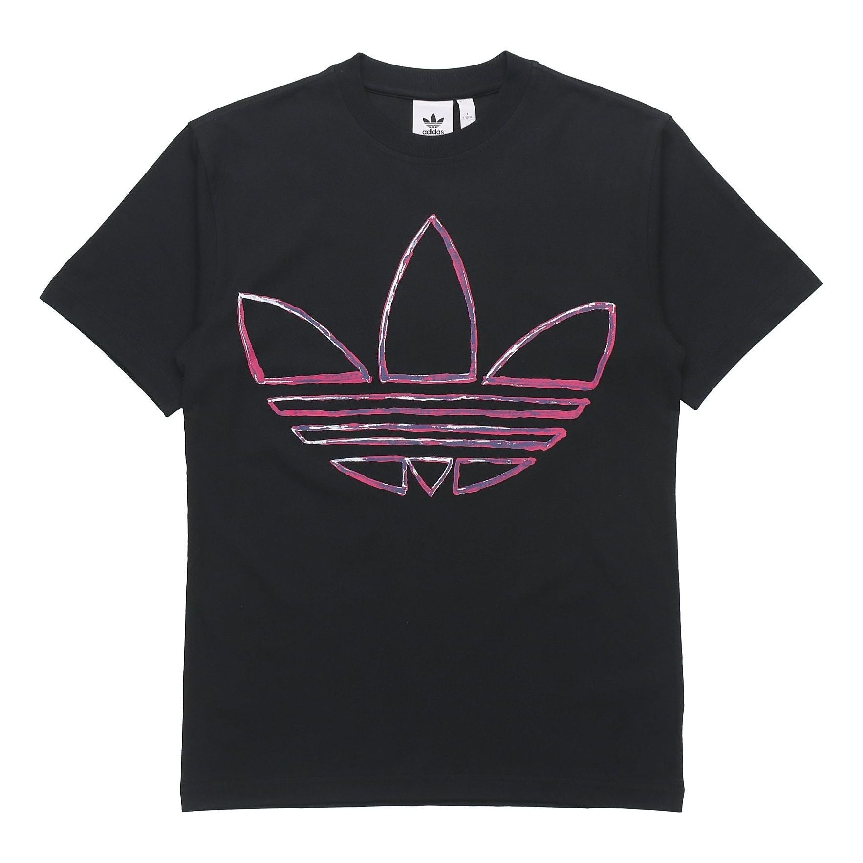 adidas Pullover Round Neck Short Sleeve Black ED6270