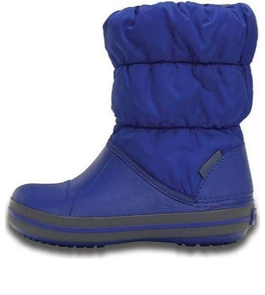 (GS) Crocs Winter Puff Boots 'Blue' 14613-4BH