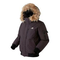 New Balance Patrol Down Jacket Asia Sizing 'Black Brown' NBNPA43043-74