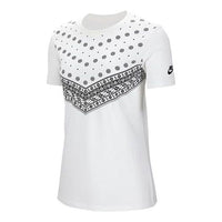 (WMNS) Nike Sportswear Athleisure Casual Sports Short Sleeve White CV8013-100