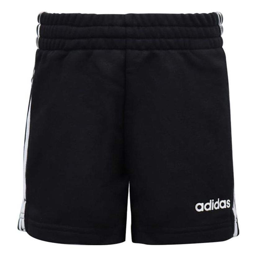 (GS) adidas YG E 3S SHORT Knit Shorts 'Black' DV0351