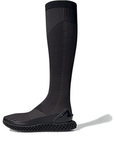 (WMNS) adidas by Stella McCartney Alphaedge 4D High Shoes 'Core Black' FW6356