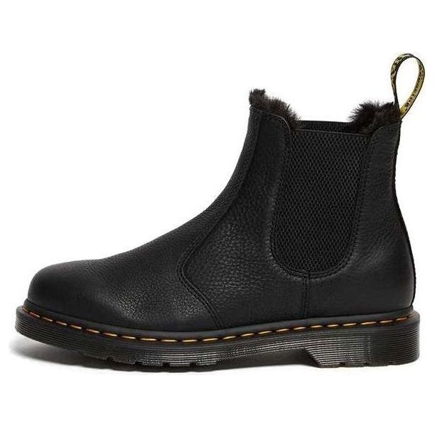 Dr. Martens 2976 Faux Fur Lined Chelsea Boots 'Black' 26333001