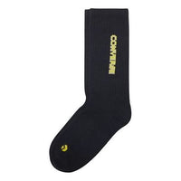 Converse Graphic Single Crew Socks 'Black' 10022440-A02