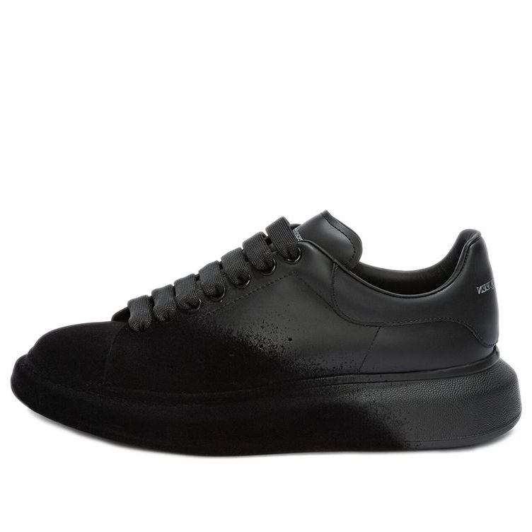 Alexander McQueen Oversized Two-Tone Sneaker 'Pure Black' 575415WHWM11000