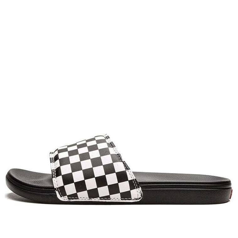 Vans Flip Flops La Costa Sports Slippers Unisex Black White Grid 'Black White' VN0A5HF5271