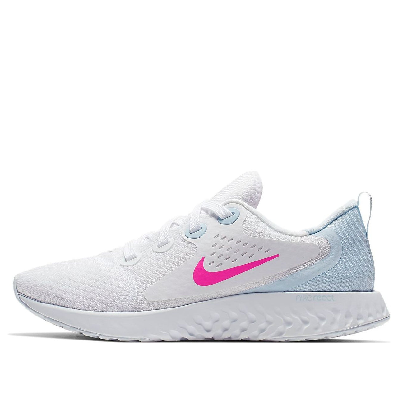 (WMNS) Nike Legend React White/Blue/Pink AA1626-102