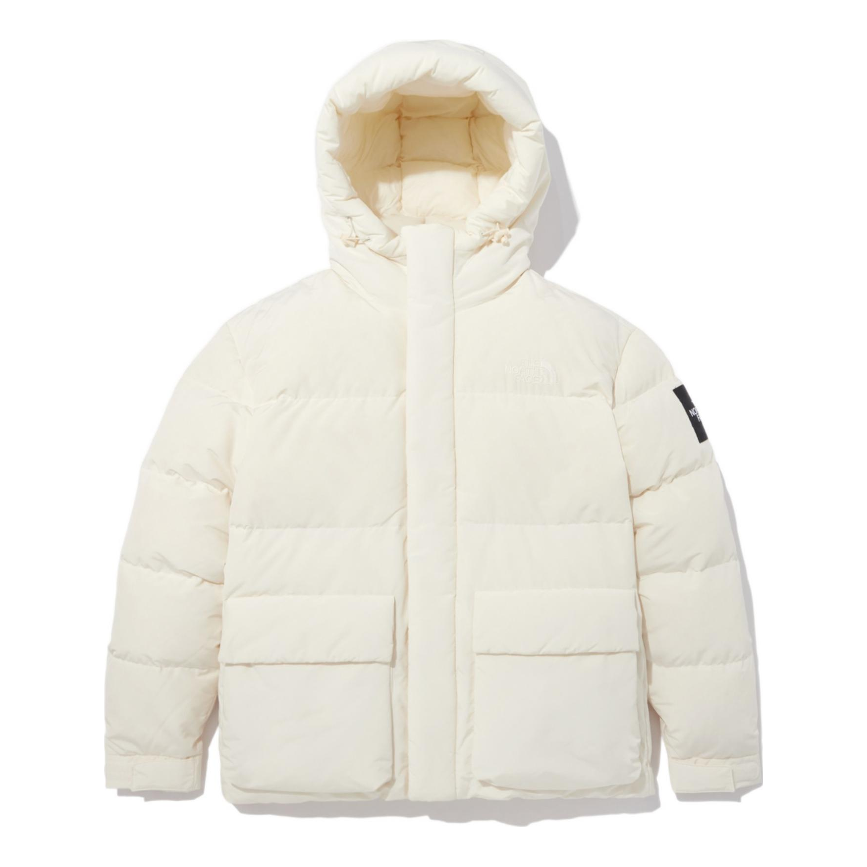 THE NORTH FACE Logo Puffer Jacket 'White' NJ1DN58L