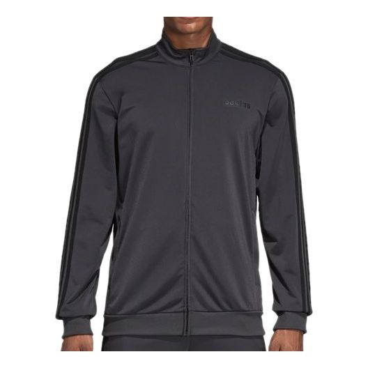 Men's adidas ESSENTIALS Sports Gray Jacket DU0448