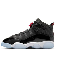 (GS) Air Jordan 6 Rings 'Black Gym Red' 323419-064