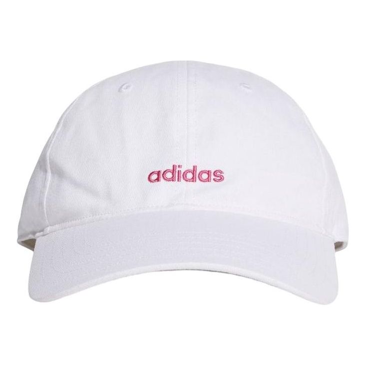 adidas Fashion Solid Color Alphabet  Cap Unisex White H32241