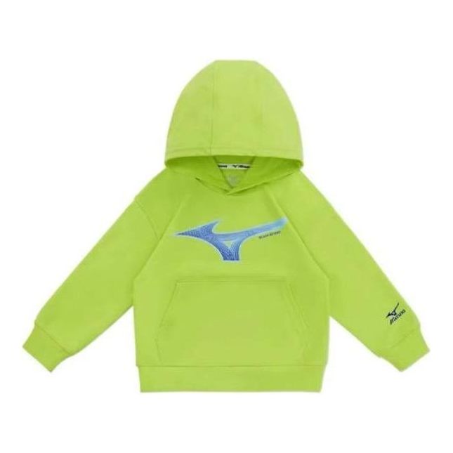 (GS) Mizuno Logo Hoodie 'Green' 32CA3910
