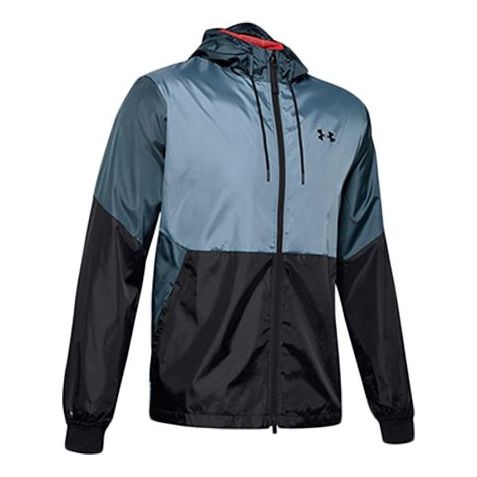 Men's Under Armour Legacy Training Jacket Gray Blue 1345405-013