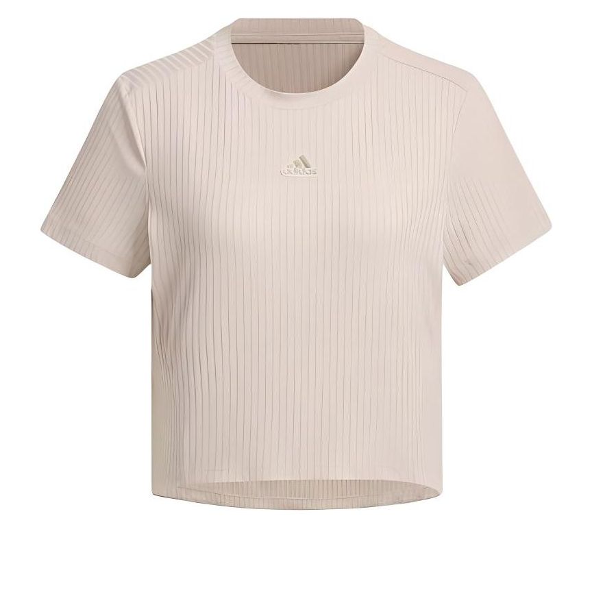(WMNS) adidas MODERN TECH T-shirt 'Beige' JI9805