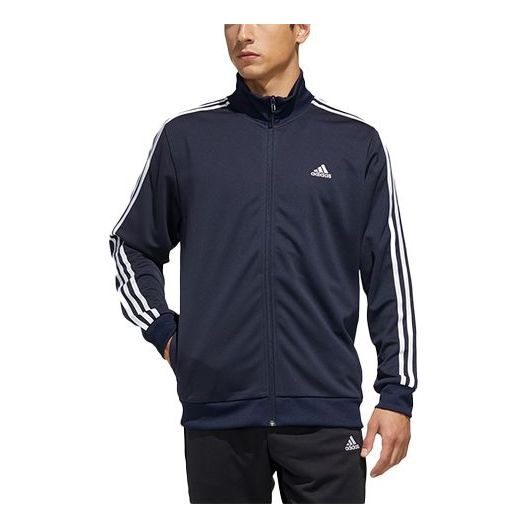 adidas Training Sports Long Sleeves Jacket Blue FM5314